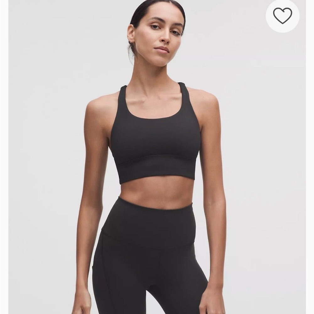 lululemon Energy Longline Bra size 6
